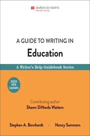 A Guide to Writing in Education