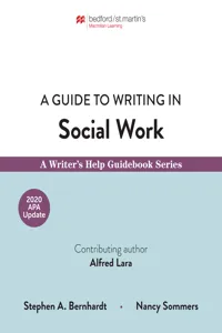 A Guide to Writing in Social Work_cover
