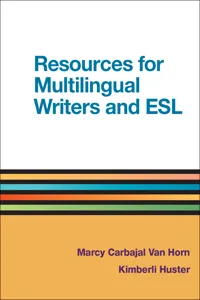 Resources for Multilingual Writers and ESL_cover
