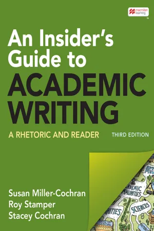 An Insider's Guide to Academic Writing