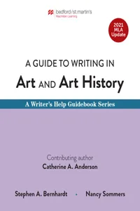 A Guide to Writing in Art and Art History with 2021 MLA Update_cover