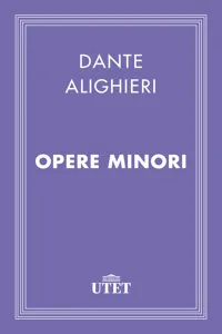 Opere minori_cover