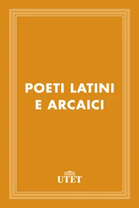 Poeti latini arcaici_cover