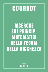 Ricerche sui principi matematici della teoria della ricchezza_cover