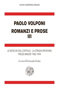 Romanzi e prose III_cover