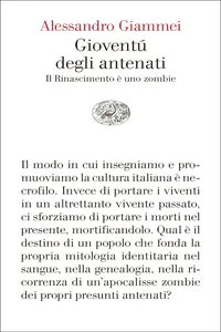 Gioventù degli antenati_cover