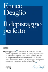 Il depistaggio perfetto_cover