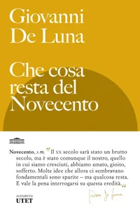 Che cosa resta del Novecento_cover