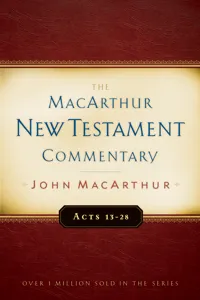 Acts 13-28 MacArthur New Testament Commentary_cover