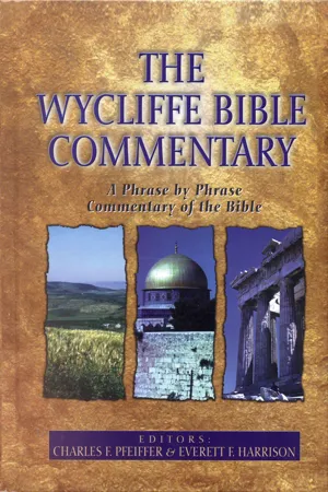 [PDF] The Wycliffe Bible Commentary by Charles Pfeiffer eBook | Perlego