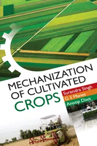 Mechanization Of Cultivated Crops_cover