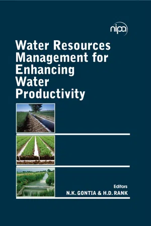 Water Resources Management For Enhancing Water Productivity
