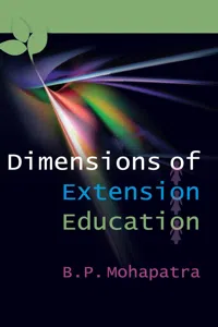 Dimensions Of Extension Education_cover