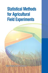 Statistical Methods For Agricultural Field Experiments_cover