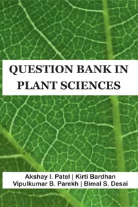 Question Bank In Plant Sciences_cover