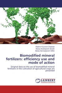 Biomodified mineral fertilizers: efficiency use and mode of action_cover