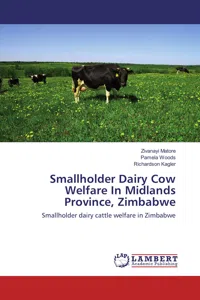 Smallholder Dairy Cow Welfare In Midlands Province, Zimbabwe_cover