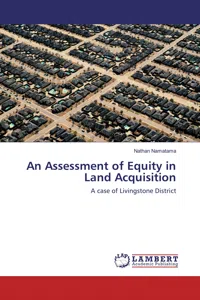 An Assessment of Equity in Land Acquisition_cover