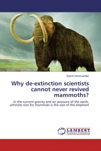 Why de-extinction scientists cannot never revived mammoths?_cover