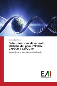 Determinazione di varianti alleliche dei geni CYP2D6, CYP2C9 e CYP2C19_cover