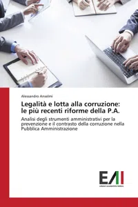 Legalità e lotta alla corruzione: le più recenti riforme della P.A._cover