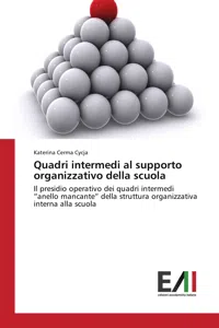 Quadri intermedi al supporto organizzativo della scuola_cover