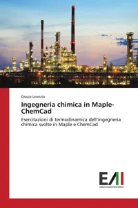 Ingegneria chimica in Maple-ChemCad_cover