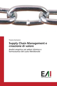 Supply Chain Management e creazione di valore_cover