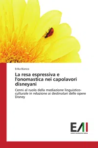 La resa espressiva e l'onomastica nei capolavori disneyani_cover