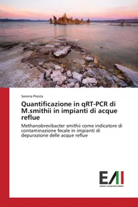 Quantificazione in qRT-PCR di M.smithii in impianti di acque reflue_cover