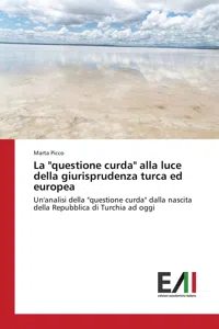 La "questione curda" alla luce della giurisprudenza turca ed europea_cover