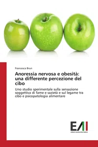 Anoressia nervosa e obesità: una differente percezione del cibo_cover