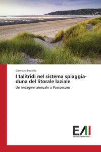 I talitridi nel sistema spiaggia-duna del litorale laziale_cover