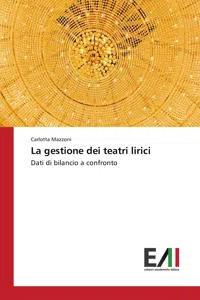 La gestione dei teatri lirici_cover