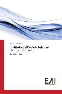 L'istituto dell'autotutela nel diritto tributario_cover