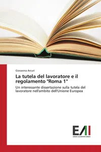 La tutela del lavoratore e il regolamento "Roma 1"_cover