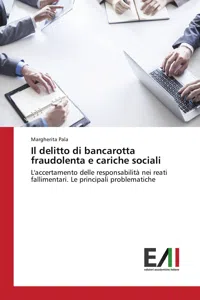 Il delitto di bancarotta fraudolenta e cariche sociali_cover