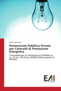 Partenariato Pubblico Privato per Contratti di Prestazione Energetica_cover