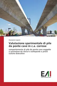 Valutazione sperimentale di pile da ponte cave in c.a. corrose_cover