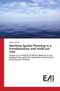 Maritime Spatial Planning in a transboundary and multi-use area_cover