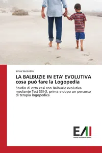 LA BALBUZIE IN ETA' EVOLUTIVA cosa può fare la Logopedia_cover