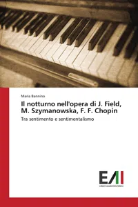 Il notturno nell'opera di J. Field, M. Szymanowska, F. F. Chopin_cover