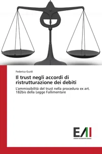 Il trust negli accordi di ristrutturazione dei debiti_cover