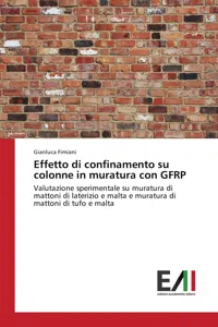 Effetto di confinamento su colonne in muratura con GFRP_cover