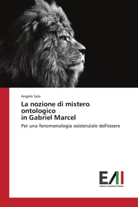 La nozione di mistero ontologico in Gabriel Marcel_cover