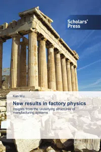 New results in factory physics_cover