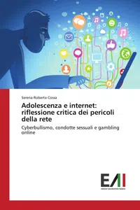 Adolescenza e internet: riflessione critica dei pericoli della rete_cover