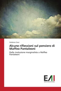 Alcune riflessioni sul pensiero di Maffeo Pantaleoni_cover