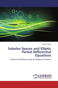 Sobolev Spaces and Elliptic Partial Differential Equations_cover