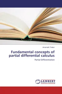 Fundamental concepts of partial differential calculus_cover